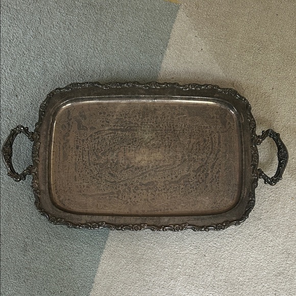 Other - Ornate Silver Tray